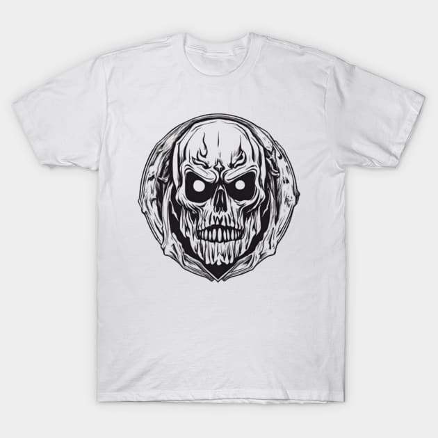 Terrifying skull T-Shirt by BEST100